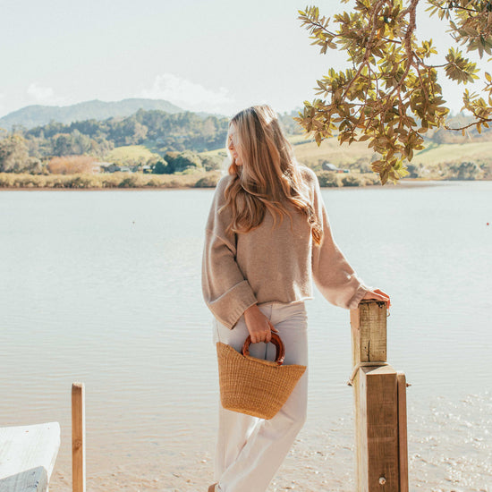 Stacy Curve Mini Tote