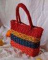 Lolita Small Woven Tote