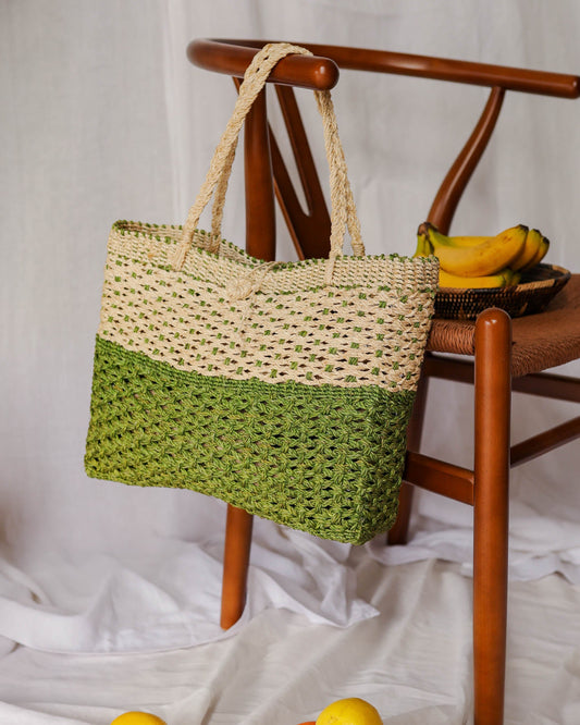 Senorita Medium Woven Tote